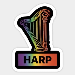 Hope Harp v5 Sticker